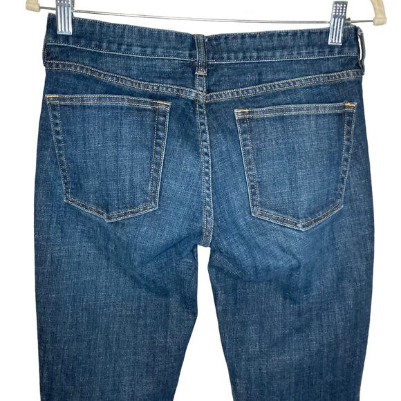 J.Crew Womens Matchstick Slim Straight Med Wash Jeans Distressed Denim Size 27R - Picture 9 of 16